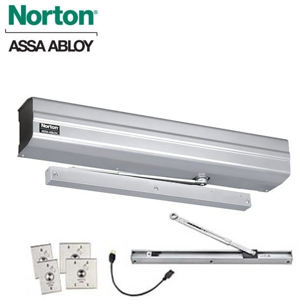 Low Energy Door Operator, Surface Mount, Push or Pull Side, Slide Track or Top Jamb, Slide Track Arm